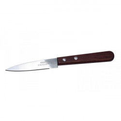 Couteau d office PRADEL manche bois lame lisse